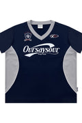 Sporty Contrast Piping T-Shirt