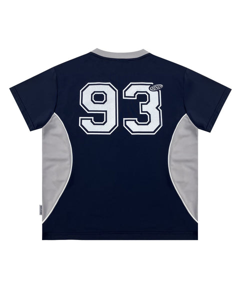 Sporty Contrast Piping T-Shirt