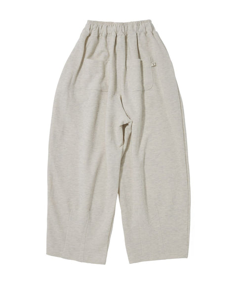 PIN-KNIT BALLOON PANTS - Oatmeal