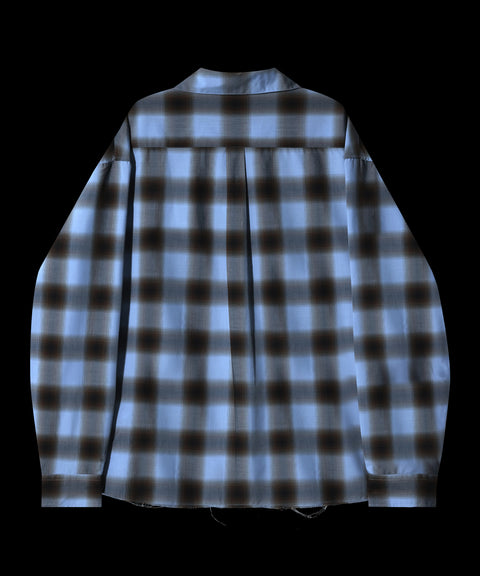 White Trash Ombre Check Shirt
