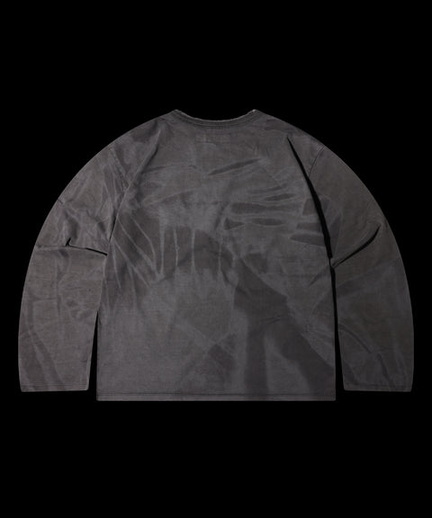 Sunfade Effect Vintage Long Sleeve T-Shirt