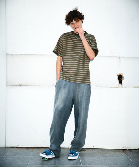 Vintage Stripe Border T-Shirt