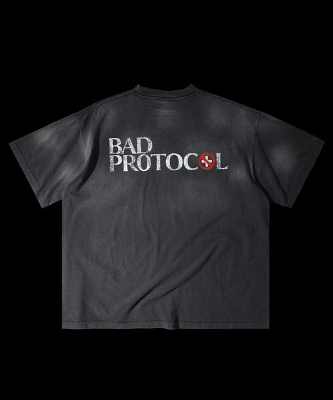 Bad Protocol Semi-Cropped T-Shirt