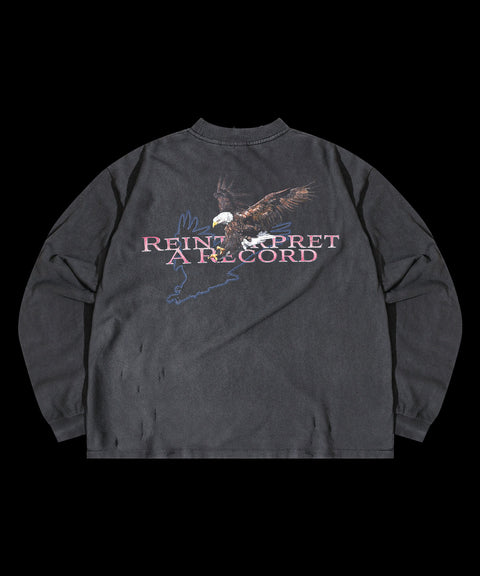 Wild Eagle Vintage Long Sleeve T-Shirt