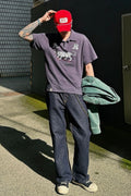 MU-WI PIN-KNIT 1/2 COLLAR-TEE - Styling