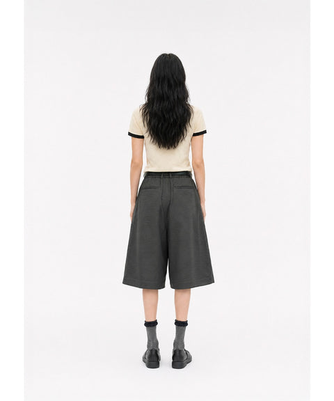 P03 Pleats Shorts (3 Colors)