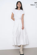 MUSINSA STANDARD WOMAN_Women's Basic Crew Neck T-Shirt [White]