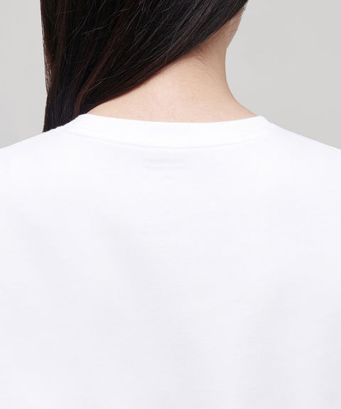 MUSINSA STANDARD WOMAN_Women's Basic Crew Neck T-Shirt [White]