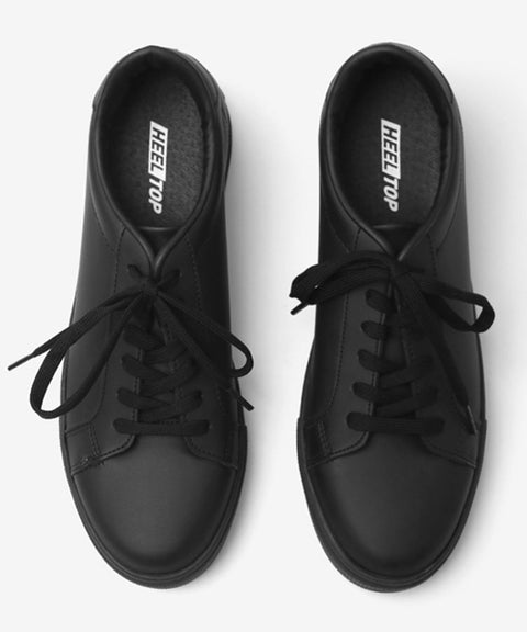 HEELTOP_HT4395-BK 7cm height-increasing sneakers Laiki Black [240~280MM]