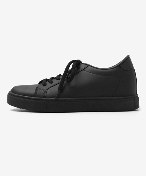 HEELTOP_HT4395-BK 7cm height-increasing sneakers Laiki Black [240~280MM]