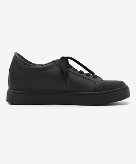 HEELTOP_HT4395-BK 7cm height-increasing sneakers Laiki Black [240~280MM]