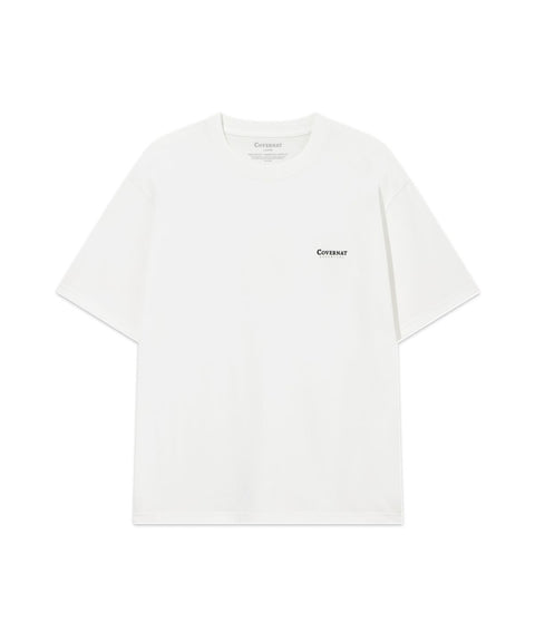 COVERNAT_[2PACK] Cool Cotton T-Shirt Black+White