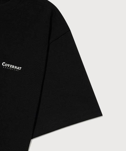 COVERNAT_[2PACK] Cool Cotton T-Shirt Black+White
