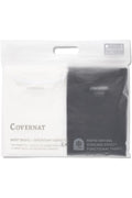COVERNAT_[2PACK] Cool Cotton T-Shirt Black+White