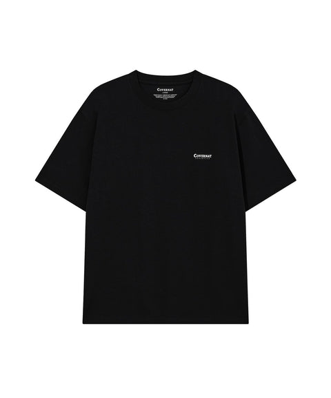 COVERNAT_[2PACK] Cool Cotton T-Shirt Black+White