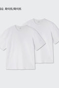MUSINSA STANDARD_Relaxed Fit Crew Neck T-Shirt 2-Pack