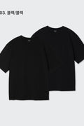 MUSINSA STANDARD_Relaxed Fit Crew Neck T-Shirt 2-Pack