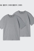 MUSINSA STANDARD_Relaxed Fit Crew Neck T-Shirt 2-Pack