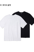 MUSINSA STANDARD_LAYERED CREWNECK SHORT SLEEVE T-SHIRT 2 PACK