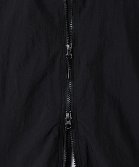 MUSINSA STANDARD_Oversized high-neck windbreaker jacket [Black]