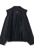 MUSINSA STANDARD_Oversized high-neck windbreaker jacket [Black]
