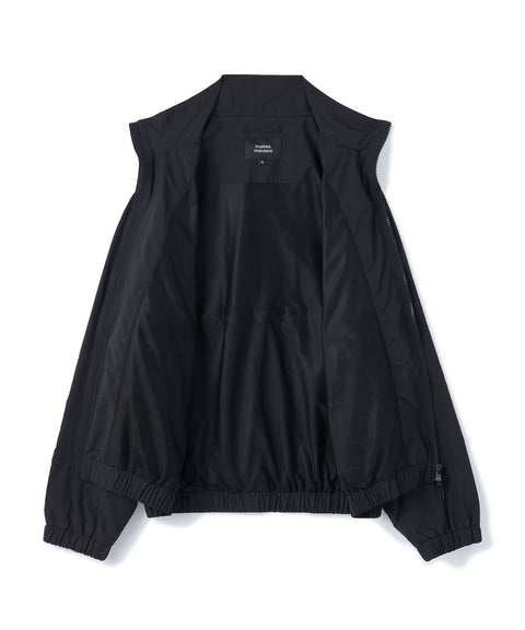 MUSINSA STANDARD_Oversized high-neck windbreaker jacket [Black]