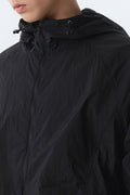 MUSINSA STANDARD_[City Leisure] Sheer Windbreaker Jacket [Black]