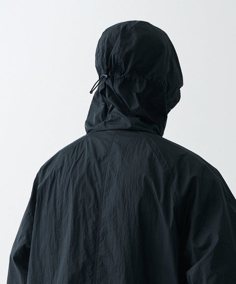 MUSINSA STANDARD_[City Leisure] Sheer Windbreaker Jacket [Black]