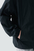 MUSINSA STANDARD_[City Leisure] Sheer Windbreaker Jacket [Black]