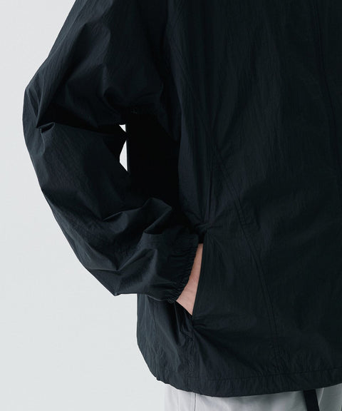 MUSINSA STANDARD_[City Leisure] Sheer Windbreaker Jacket [Black]