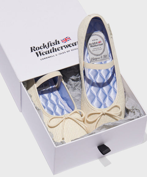 ROCKFISH WEATHERWEAR Hazel Quilted Ribbon Flats 1