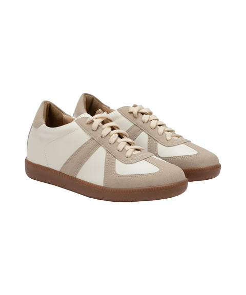 DIFFERSHOE_German Army Leather Sneakers 7CM [Basic]