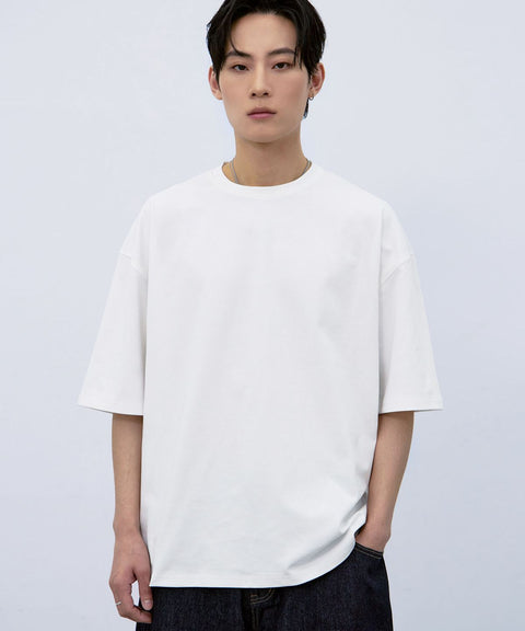 ATEZ Essential Oversized Tee – White 1