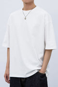 ATEZ Essential Oversized Tee – White 2