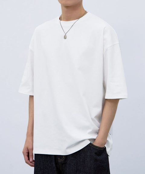ATEZ Essential Oversized Tee – White 2