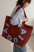 IUGAMAKARAS_IUGA Big Shopper Bag (Burgundy)