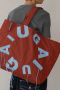 IUGAMAKARAS_IUGA Big Shopper Bag (Burgundy)