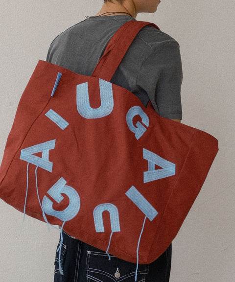 IUGAMAKARAS_IUGA Big Shopper Bag (Burgundy)