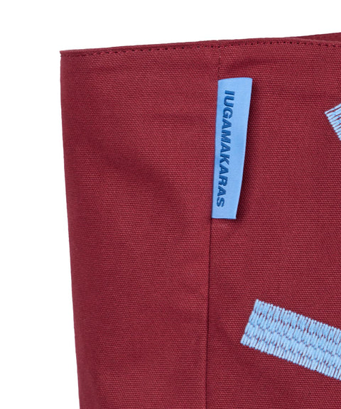 IUGAMAKARAS_IUGA Big Shopper Bag (Burgundy)