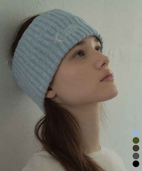 CITTA_Signature Logo Knit Hair Band_CTA929(5color)