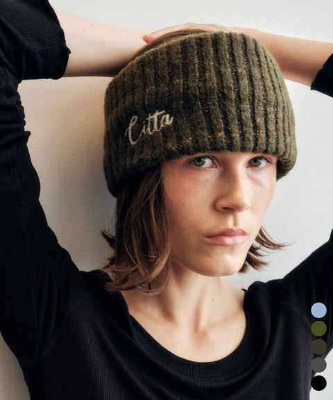 CITTA_Signature Logo Knit Hair Band_CTA929(5color)