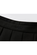 KIRSH Classic Pleated Mini Skirt [Black] 5