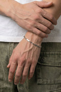 JULIUS1_Half Twisted Chain Bracelet JSB-016