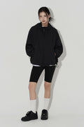 LEMAIN SECOND_2WAY Hood Windbreaker Jacket [Black]