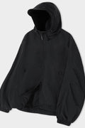 LEMAIN SECOND_2WAY Hood Windbreaker Jacket [Black]