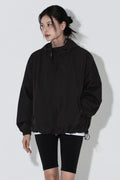 LEMAIN SECOND_2WAY Hood Windbreaker Jacket [Black]