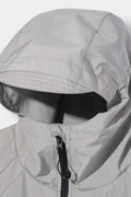 DIMITRI BLACK_Balaclava Slash Hood Zip-Up_Windbreaker Gray