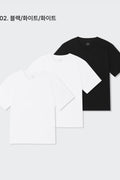 MUSINSA STANDARD_Essential Crew Neck T-Shirt 3-Pack