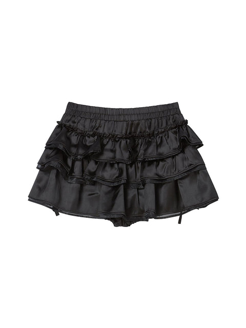 NYXX TNSW FRILL SKIRTPANTS BLACK 2