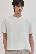 WORK ON BODY OFF Airbit Cooling Crop Tee – White 1